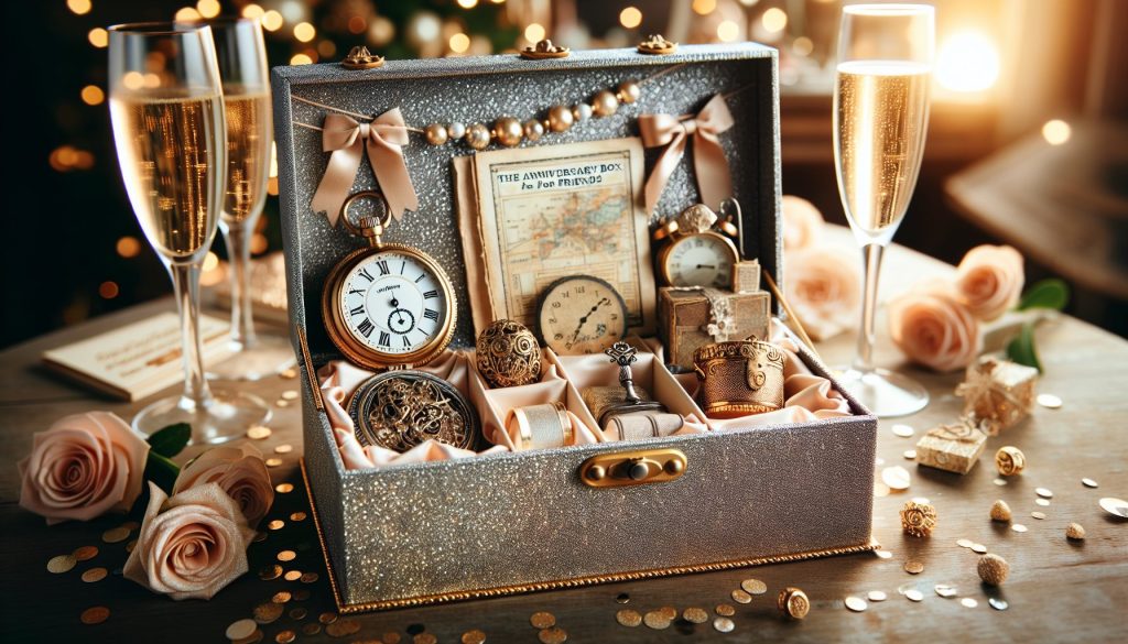 Коробка к годовщине свадьбы друзей: идеи для пары, у которой всё есть
