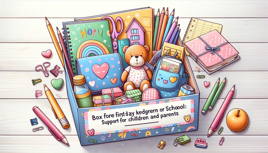 Коробка к первому дню в садике или школе: поддержка ребёнку и родителям