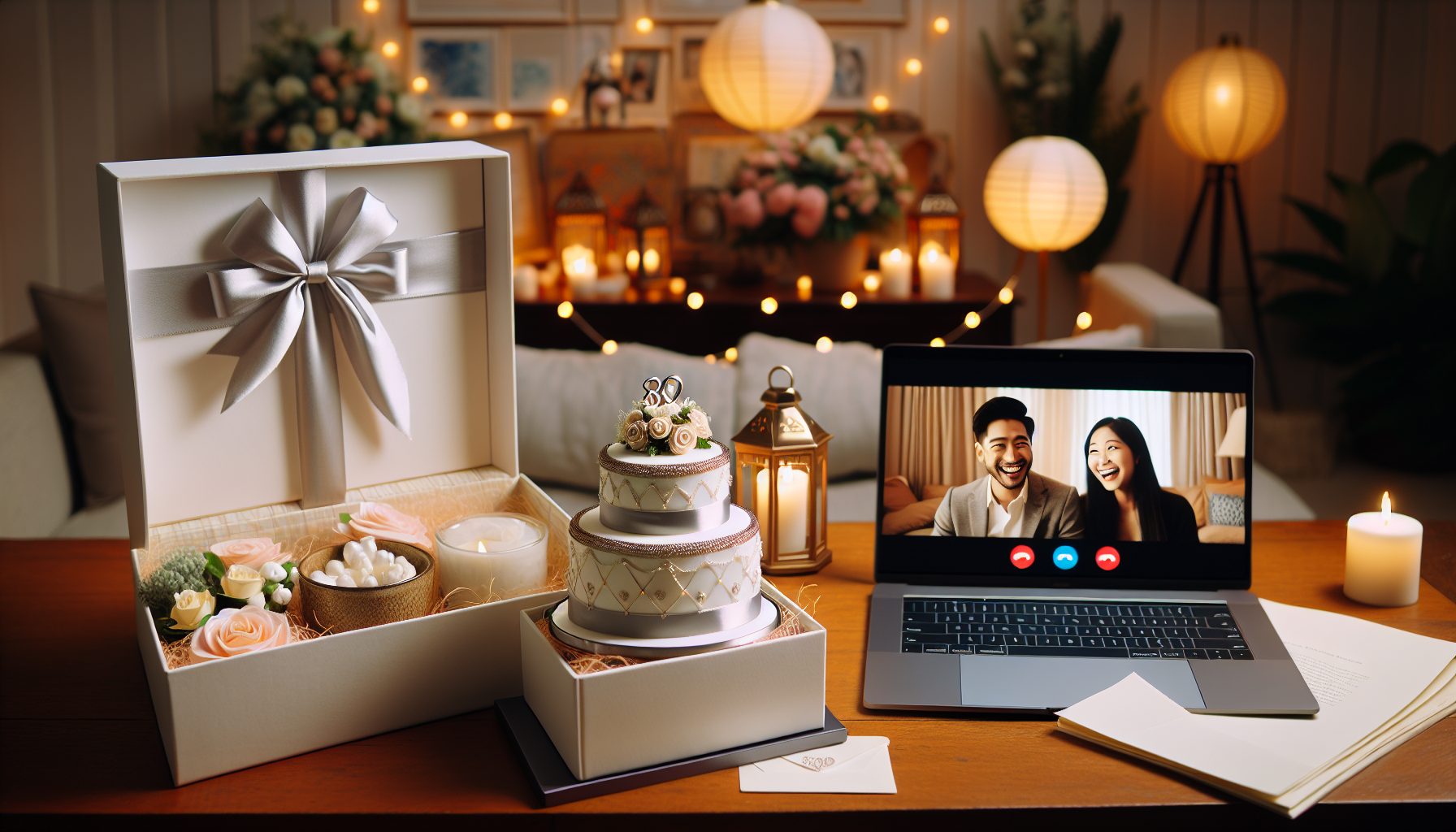 Когда не можешь приехать сам, но хочешь порадовать молодожёнов