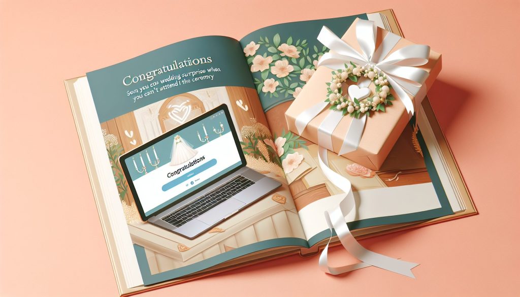 Сюрприз к свадьбе, если вы не можете присутствовать