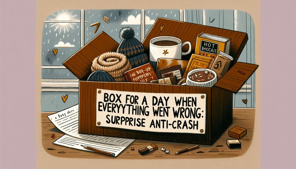 Коробка для дня, когда всё пошло не так: сюрприз-антикраш