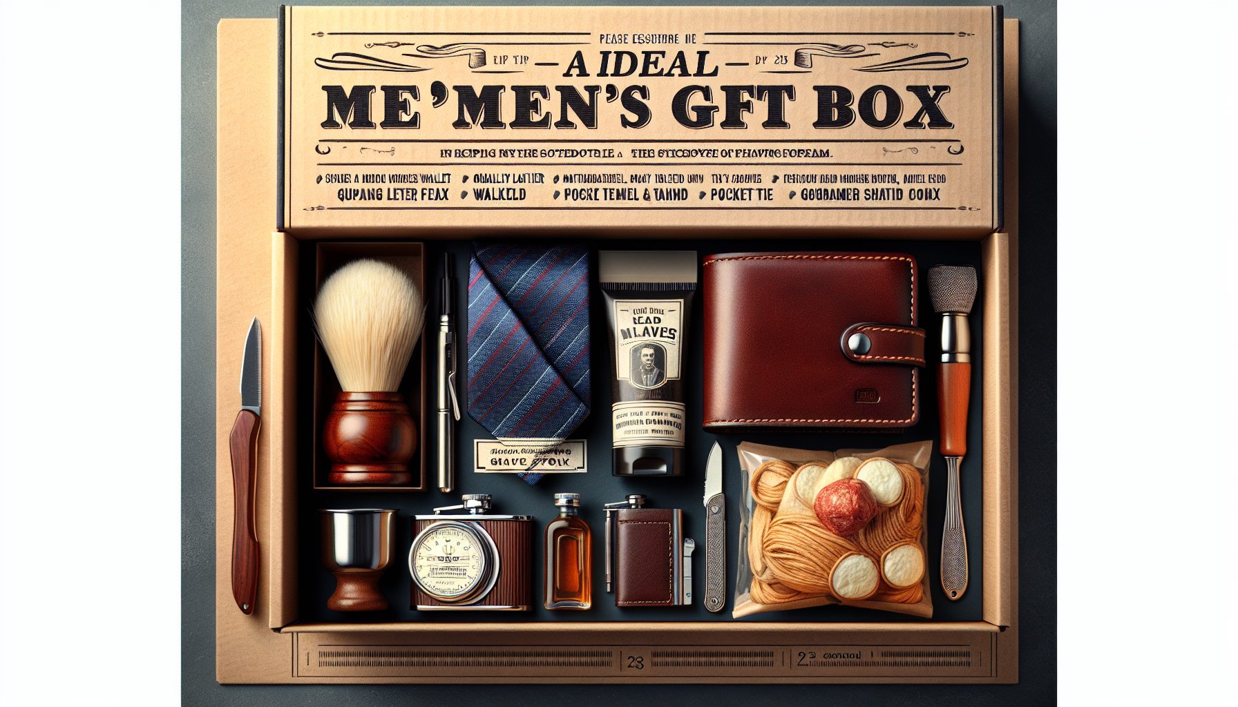 Главные принципы идеальной мужской коробки