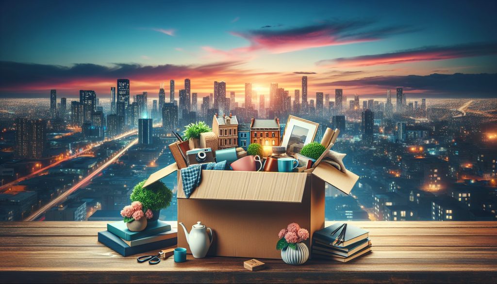 Коробка к большому переезду в другой город или страну