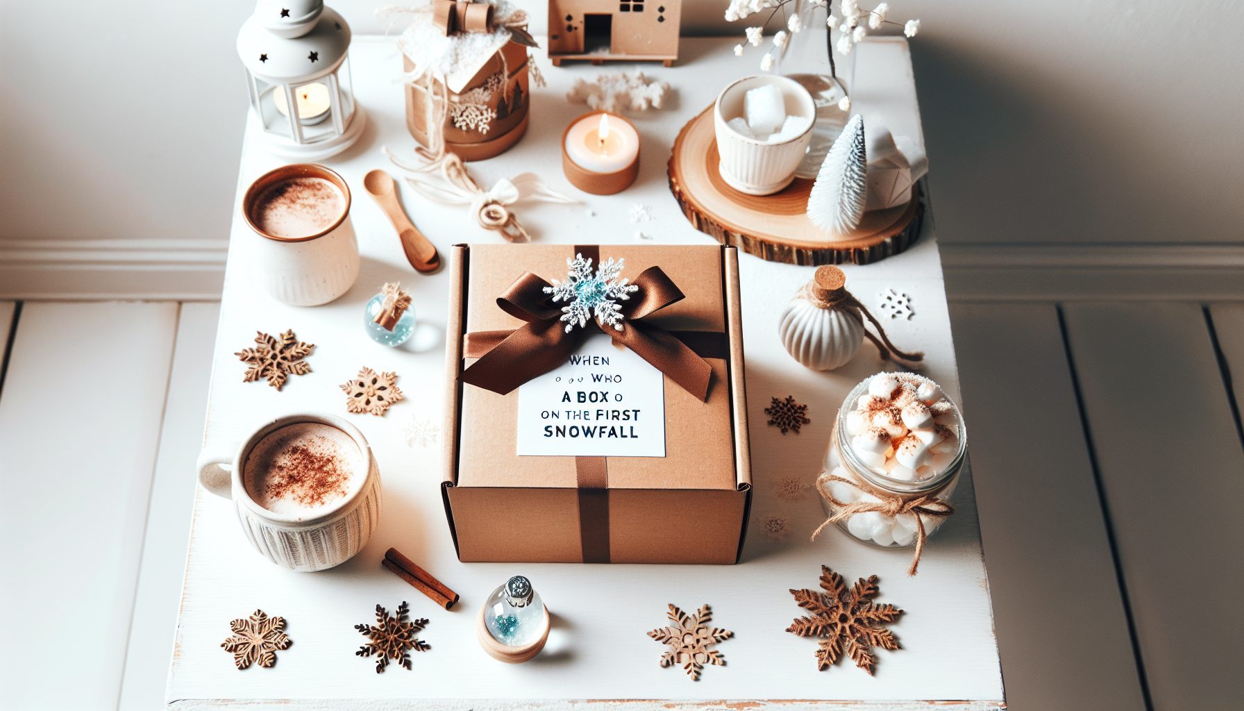 Когда и кому дарить коробку к первому снегу