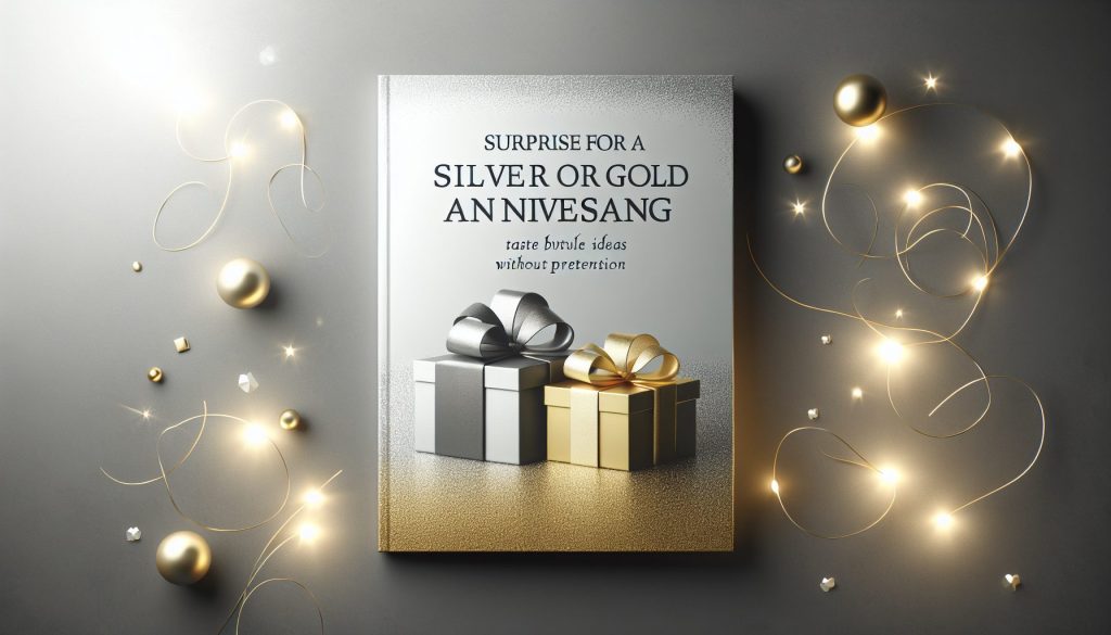 Сюрприз к серебряной или золотой свадьбе: аккуратные идеи без пафоса