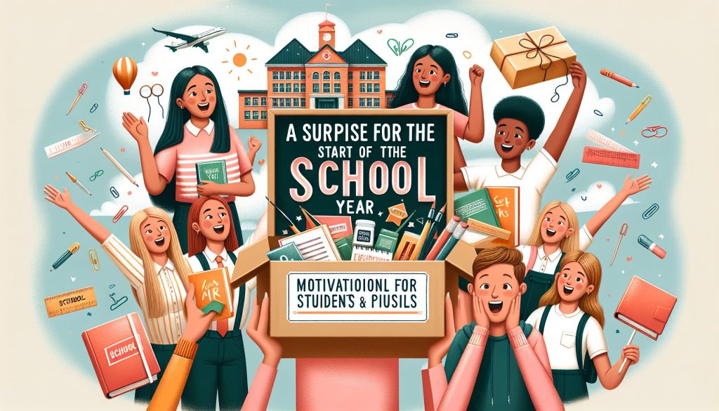 Сюрприз к началу учебного года: мотивационные наборы для школьников и студентов