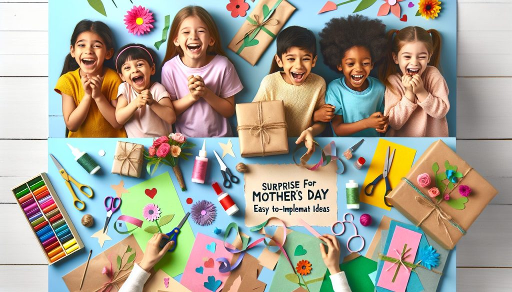 Сюрприз к дню матери с участием детей: идеи, которые легко реализовать