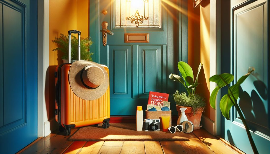 Сюрприз к отпуску: набор «возьми с собой» у двери перед выездом