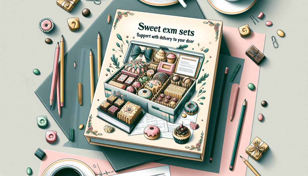 Сладкие наборы к экзаменам: поддержка с доставкой под дверь
