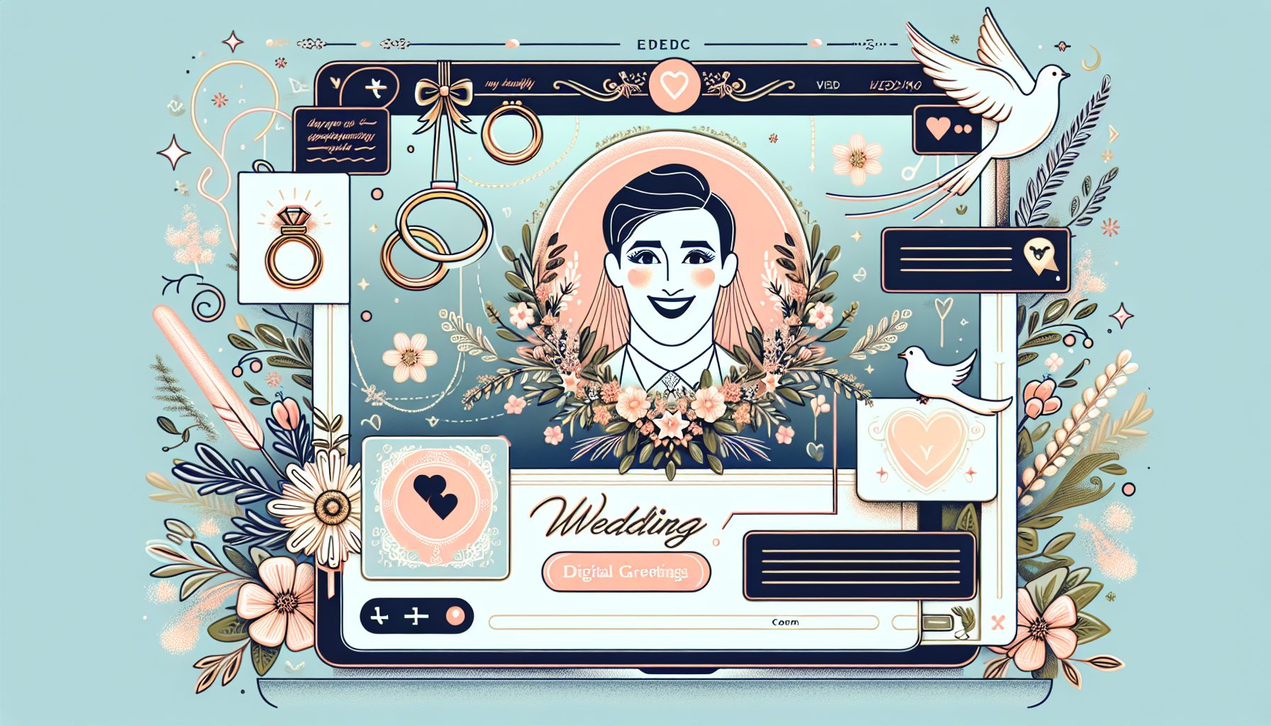 Видеопоздравление с человеческим лицом