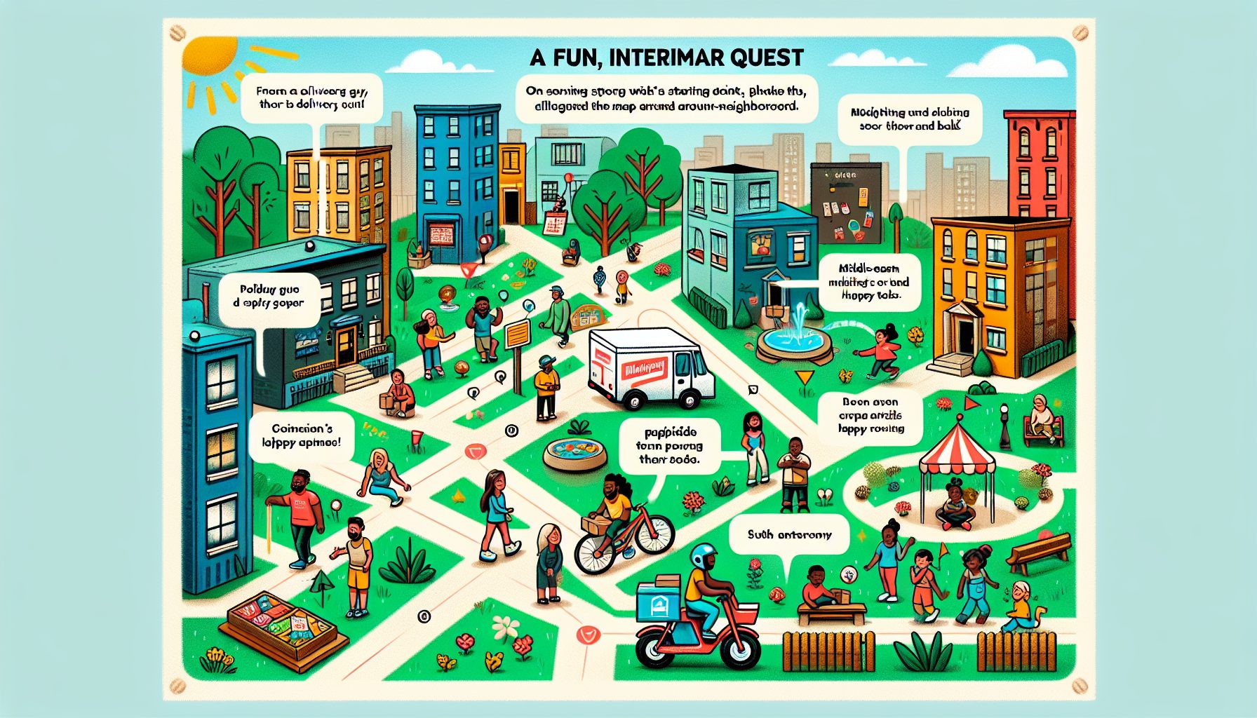 Как я случайно придумал мини-квест из обычной доставки