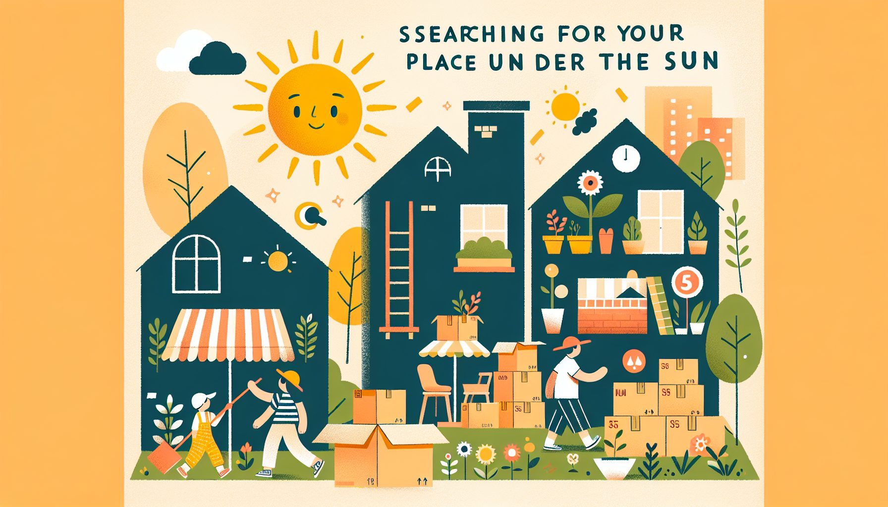 Поиск своих мест под солнцем